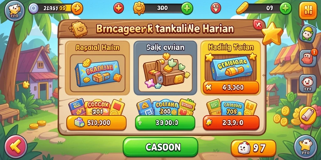 kagandan - Karakter yang beragam dengan kemampuan unik.