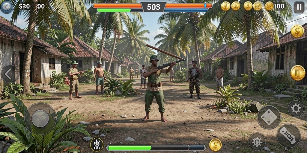 tmokwin - Tantangan menarik di setiap level permainan.